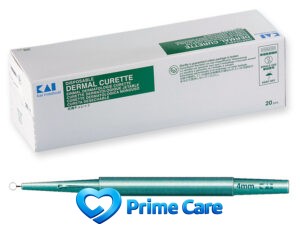 CURETA DÉRMICA diâmetro 4 mm