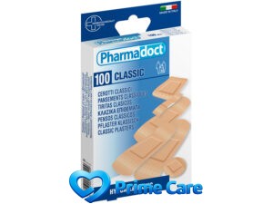 Curativos PHARMADOCT CLASSIC 6 tamanhos variados - caixa com 12 caixas de 100