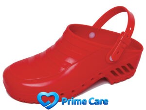 GIMA CLOGS - sem furos, com tira - 36 - vermelho