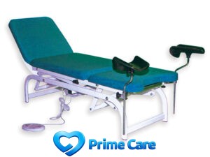 CAMA GINECOLÓGICA AJUSTÁVEL EM ALTURA - azul